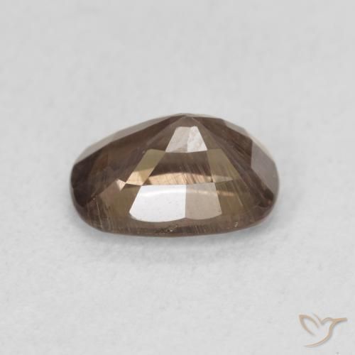 Grenat Couleur Changeant Brun léger moyen naturelle Coussin, 1.58 ct, VS