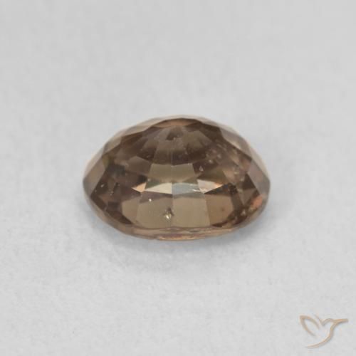 Grenat Couleur Changeant Brun léger moyen naturelle ovale, 1.37 ct, VS