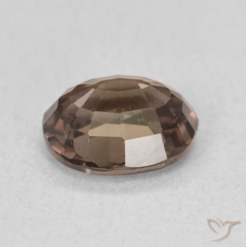 Grenat Couleur Changeant Brun léger moyen naturelle ovale, 1.23 ct, VS