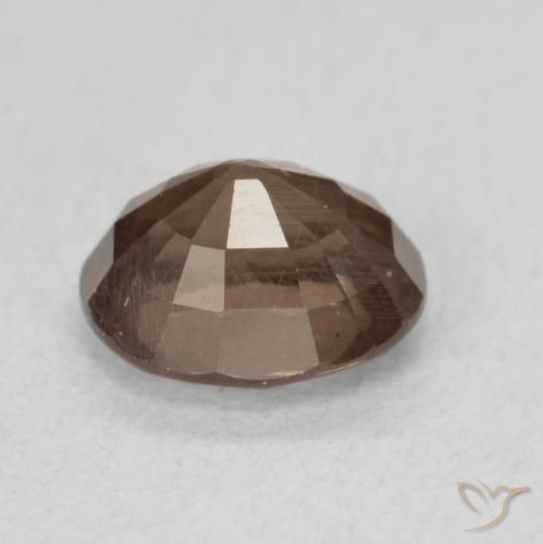 Grenat Couleur Changeant Brun léger moyen naturelle ovale, 1.44 ct, VS