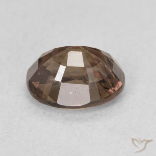 Grenat Couleur Changeant Brun léger moyen naturelle ovale, 1.29 ct, VS