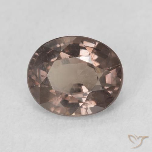 Grenat Couleur Changeant Brun léger moyen naturelle ovale, 1.15 ct, VS