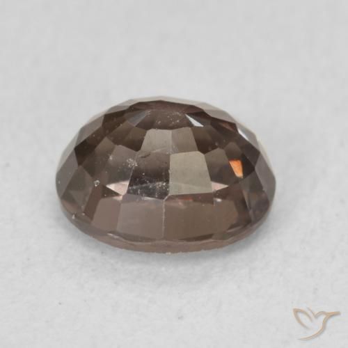 Grenat Couleur Changeant Marron foncé naturelle ovale, 1.36 ct, VS