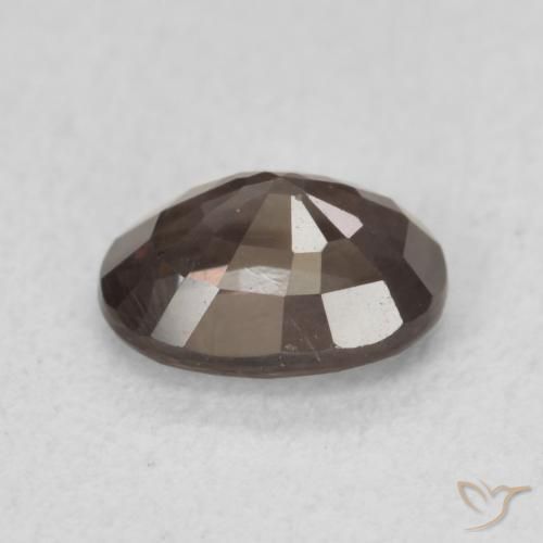 Grenat Couleur Changeant Marron foncé naturelle ovale, 1.06 ct, VS