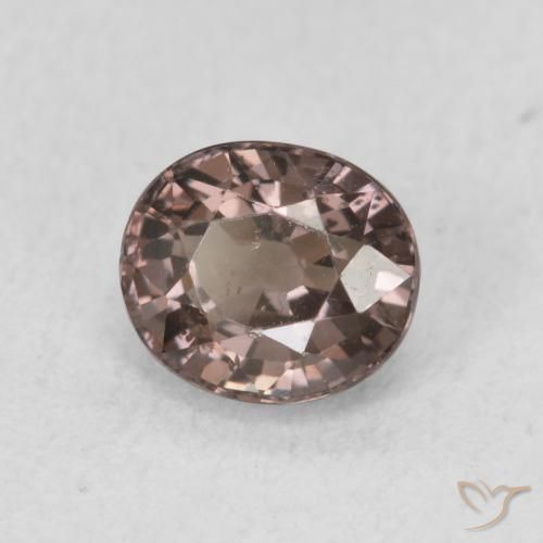 Grenat Couleur Changeant Marron foncé naturelle ovale, 1.00 ct, VS
