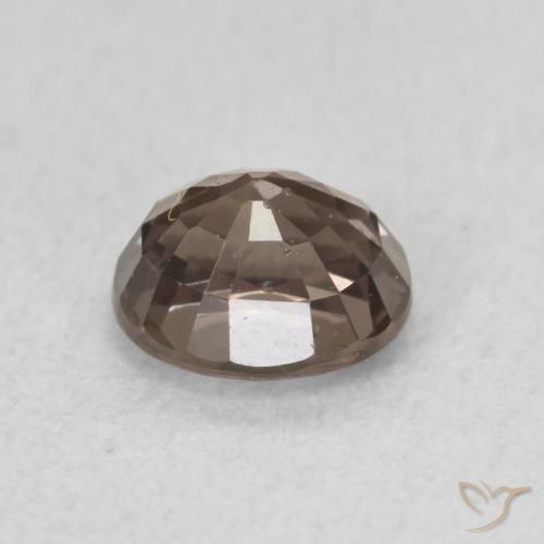 Grenat Couleur Changeant Marron foncé naturelle ovale, 1.00 ct, VS