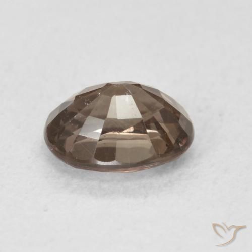 Grenat Couleur Changeant Marron foncé naturelle ovale, 0.97 ct, VS