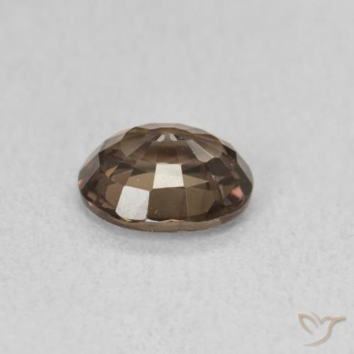 Grenat Couleur Changeant Marron chaud naturelle ovale, 1.03 ct, VVS