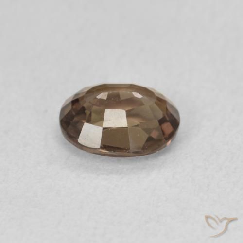 Grenat Couleur Changeant Brun moyen naturelle ovale, 1.03 ct, VVS