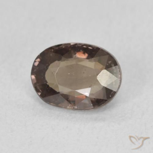 Grenat Couleur Changeant Marron chaud naturelle ovale, 1.17 ct, VS