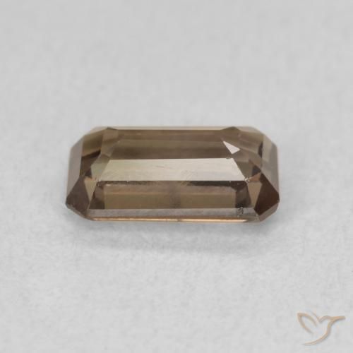 Grenat Couleur Changeant Medium Dark-Brown naturelle Octogone / coupe Émeraude, 1.02 ct, VS