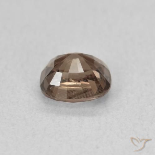Grenat Couleur Changeant Brun moyen naturelle Coussin, 0.95 ct, VS