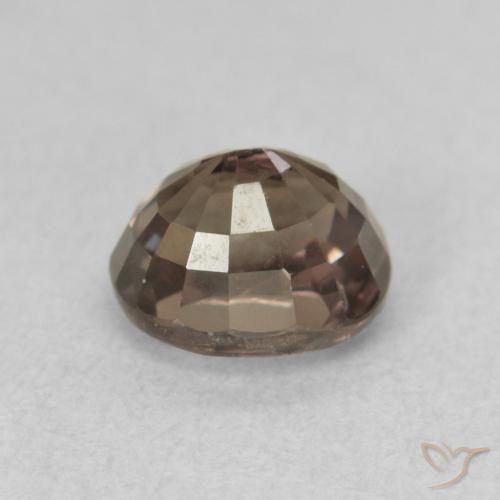 Grenat Couleur Changeant Brun moyen naturelle ovale, 1.20 ct, VVS
