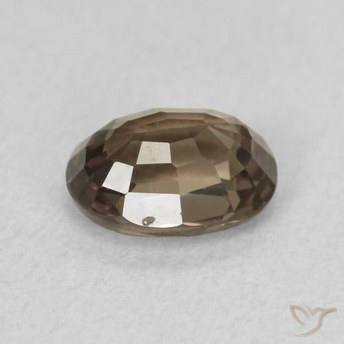 Grenat Couleur Changeant Brun pécan naturelle ovale, 0.96 ct, VVS