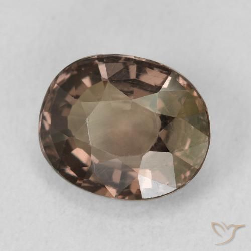 Grenat Couleur Changeant Brun pécan naturelle Coussin, 1.46 ct, VVS-VS