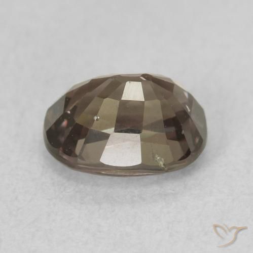Grenat Couleur Changeant Brun léger moyen naturelle Coussin, 1.03 ct, VVS-VS
