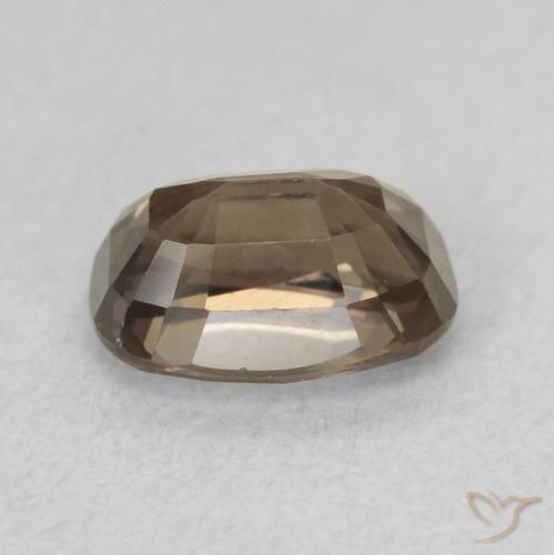 Grenat Couleur Changeant Brun léger moyen naturelle Coussin, 0.97 ct, VVS