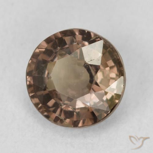 Grenat Couleur Changeant Brun léger moyen naturelle Tour, 1.20 ct, VVS-VS