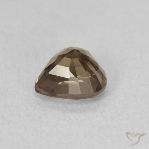 Grenat Couleur Changeant Brun léger moyen naturelle En forme de poire, 1.00 ct, VS