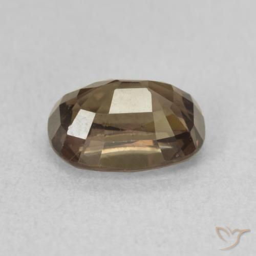 Grenat Couleur Changeant Brun léger moyen naturelle Coussin, 1.52 ct, VS