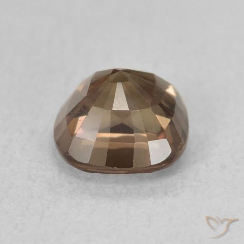 Grenat Couleur Changeant Marron foncé naturelle Coussin, 1.28 ct, VS