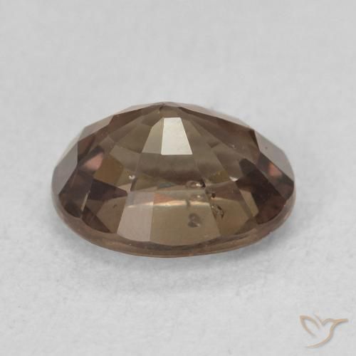 Grenat Couleur Changeant Marron foncé naturelle ovale, 1.57 ct, VS