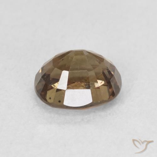 Grenat Couleur Changeant Marron foncé naturelle ovale, 0.94 ct, VS