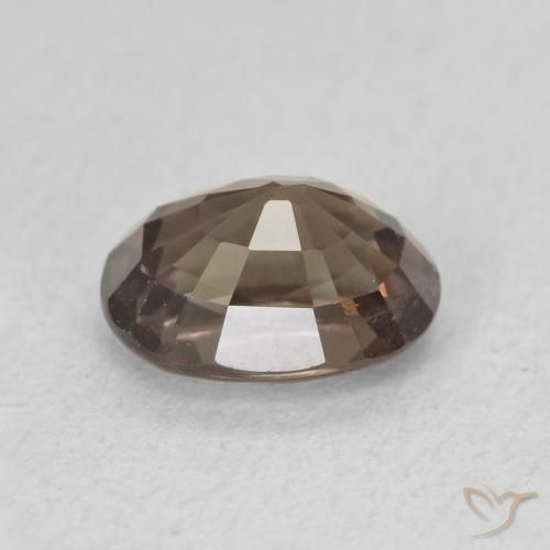 Grenat Couleur Changeant Marron foncé naturelle ovale, 1.47 ct, VVS-VS