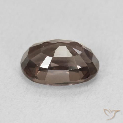 Grenat Couleur Changeant Marron foncé naturelle ovale, 1.50 ct, VVS-VS