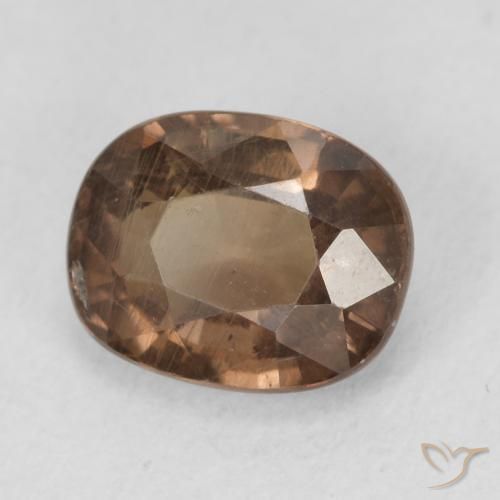 Grenat Couleur Changeant Marron foncé naturelle Coussin, 1.50 ct, VS