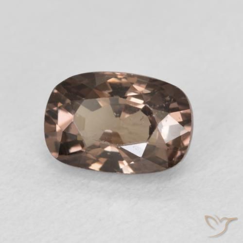 Grenat Couleur Changeant Marron foncé naturelle Coussin, 1.39 ct, VS