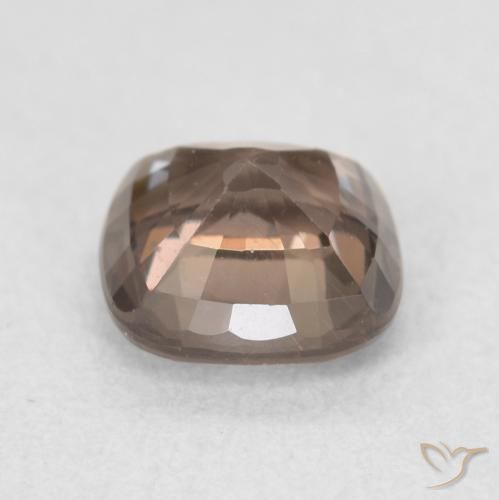 Grenat Couleur Changeant Brun pécan naturelle Coussin, 1.16 ct, VS