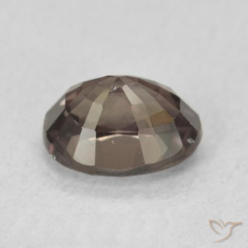 Grenat Couleur Changeant Brun pécan naturelle ovale, 0.92 ct, VVS