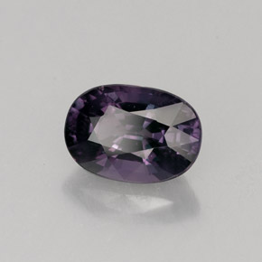 Saphir à changement de couleur multicolore naturelle coupe ovale, 1,42 ct, VS