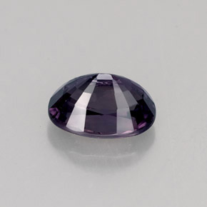 Saphir à changement de couleur multicolore naturelle coupe ovale, 1,42 ct, VS