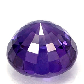 Saphir à changement de couleur multicolore naturelle coupe roude, 1,04 ct, VS-SI