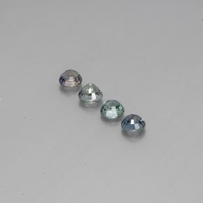 Achetez naturel ct multicolore saphir à changement de couleur gems, coupe roude, en provenance madagascar chez gemselect. en stock, livraison internationale!