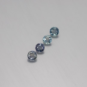 Achetez naturel ct multicolore saphir à changement de couleur gems, coupe roude, en provenance madagascar chez gemselect. en stock, livraison internationale!