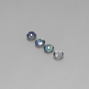 Achetez naturel ct multicolore saphir à changement de couleur gems, coupe roude, en provenance madagascar chez gemselect. en stock, livraison internationale!