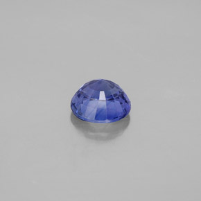 Saphir à changement de couleur multicolore naturelle coupe roude, 2,84 ct, VS