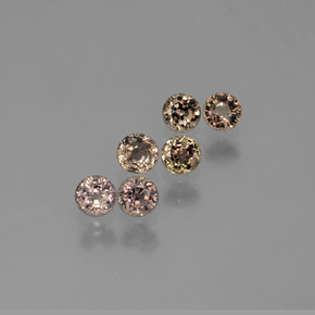 Achetez naturel ct multicolore saphir à changement de couleur gems, coupe roude, en provenance tanzanie chez gemselect. en stock, livraison internationale!