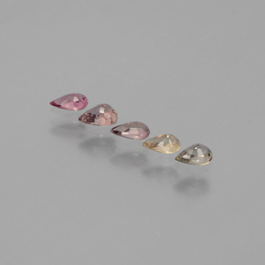 Achetez naturel ct Multicolore Saphir couleur-Changeant gems, En forme de poire, En provenance Tanzanie chez GemSelect. En stock, livraison internationale!