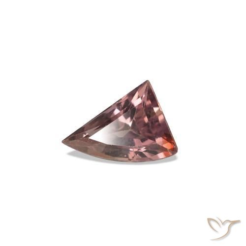 Saphir couleur-Changeant Brun léger moyen naturelle Forme fantaisie, 0.14 ct, VVS