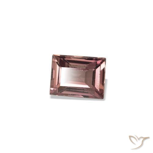 Saphir couleur-Changeant Brun léger moyen naturelle Baquette, 0.15 ct, VVS