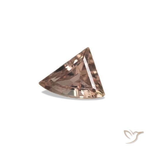 Saphir couleur-Changeant Brun léger moyen naturelle Forme fantaisie, 0.22 ct, VVS
