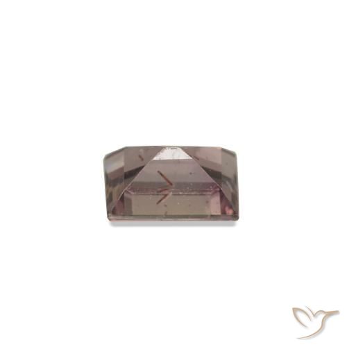 Saphir couleur-Changeant Brun léger moyen naturelle Baquette, 0.30 ct, VVS