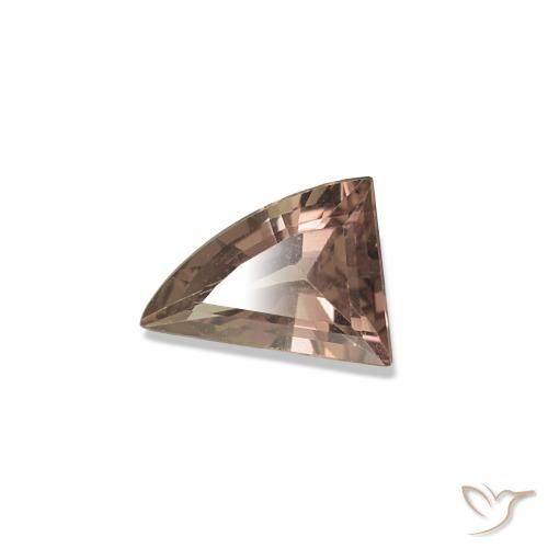 Saphir couleur-Changeant Marron foncé naturelle Forme fantaisie, 0.30 ct, VVS-VS