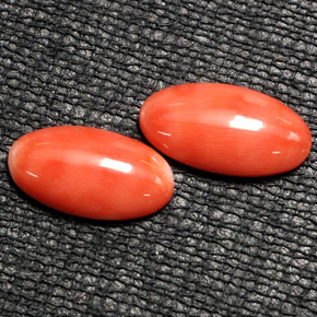 Achetez naturel ct rose corail gems, coupe ovale, en provenance australie chez gemselect. en stock, livraison internationale!