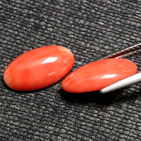 Achetez naturel ct rose corail gems, coupe ovale, en provenance australie chez gemselect. en stock, livraison internationale!