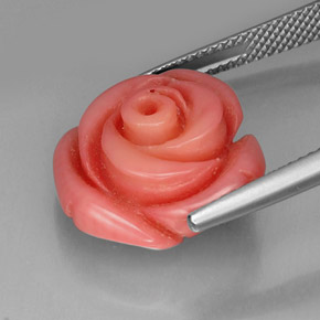 Corail Saumon naturelle Forme fantaisie, 12.20 ct, Opaque